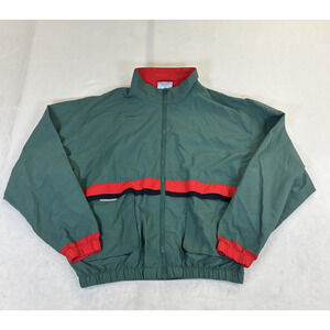 Vintage Starbus Weather Screen 90's Color block Size Lg. Golf Jacket Windbreaker